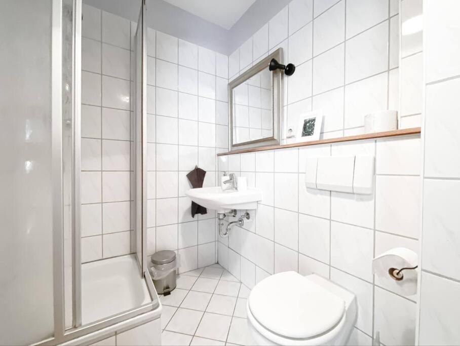 Schoene Ferienwohnung Mit Blick Ueber Stadtwald ไลป์ซิก ภายนอก รูปภาพ